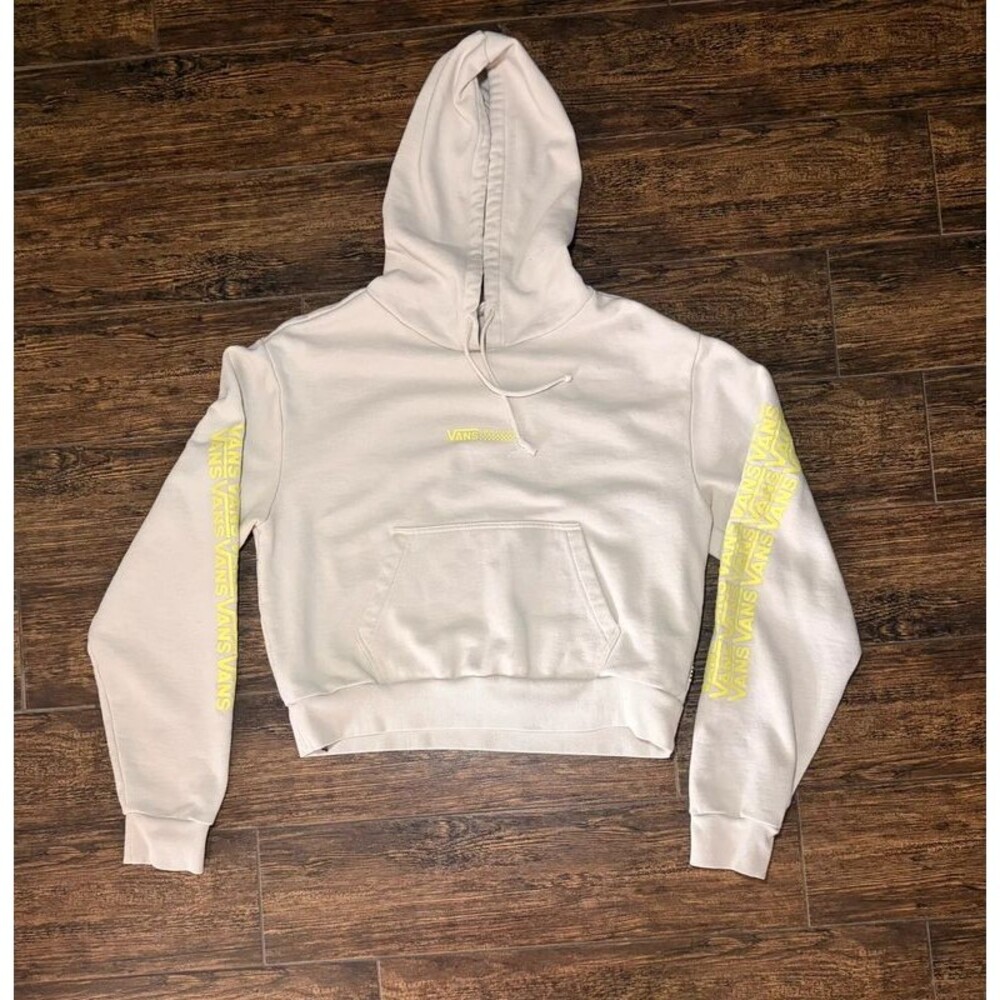 Vans Off The Wall Cropped Hoodie - M